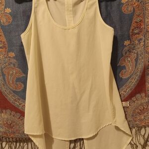 Ya Los Angeles Light Cream Tank Top